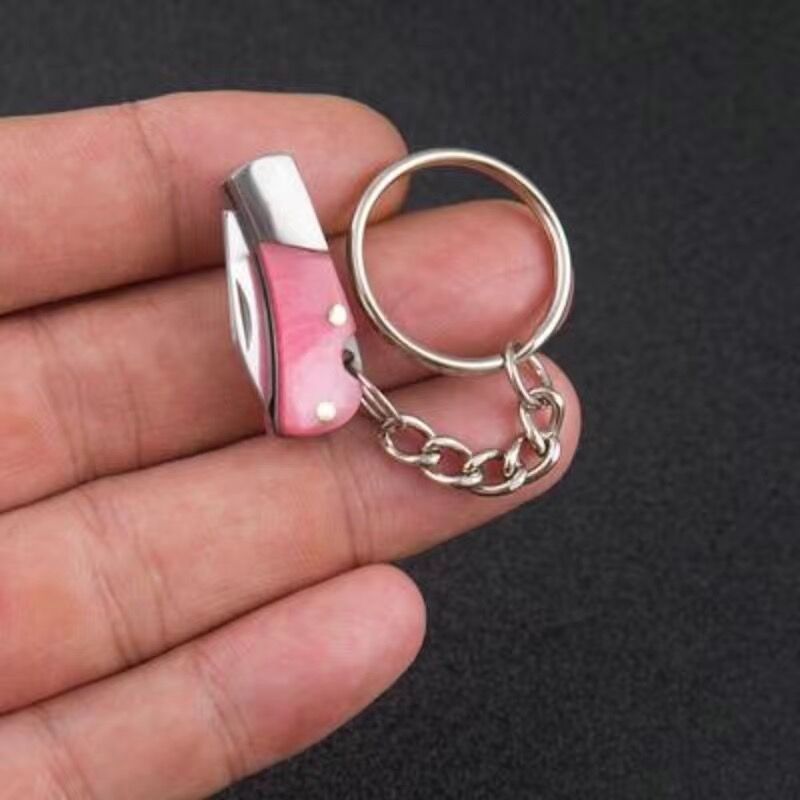 Mini Pocket Knife Keychain