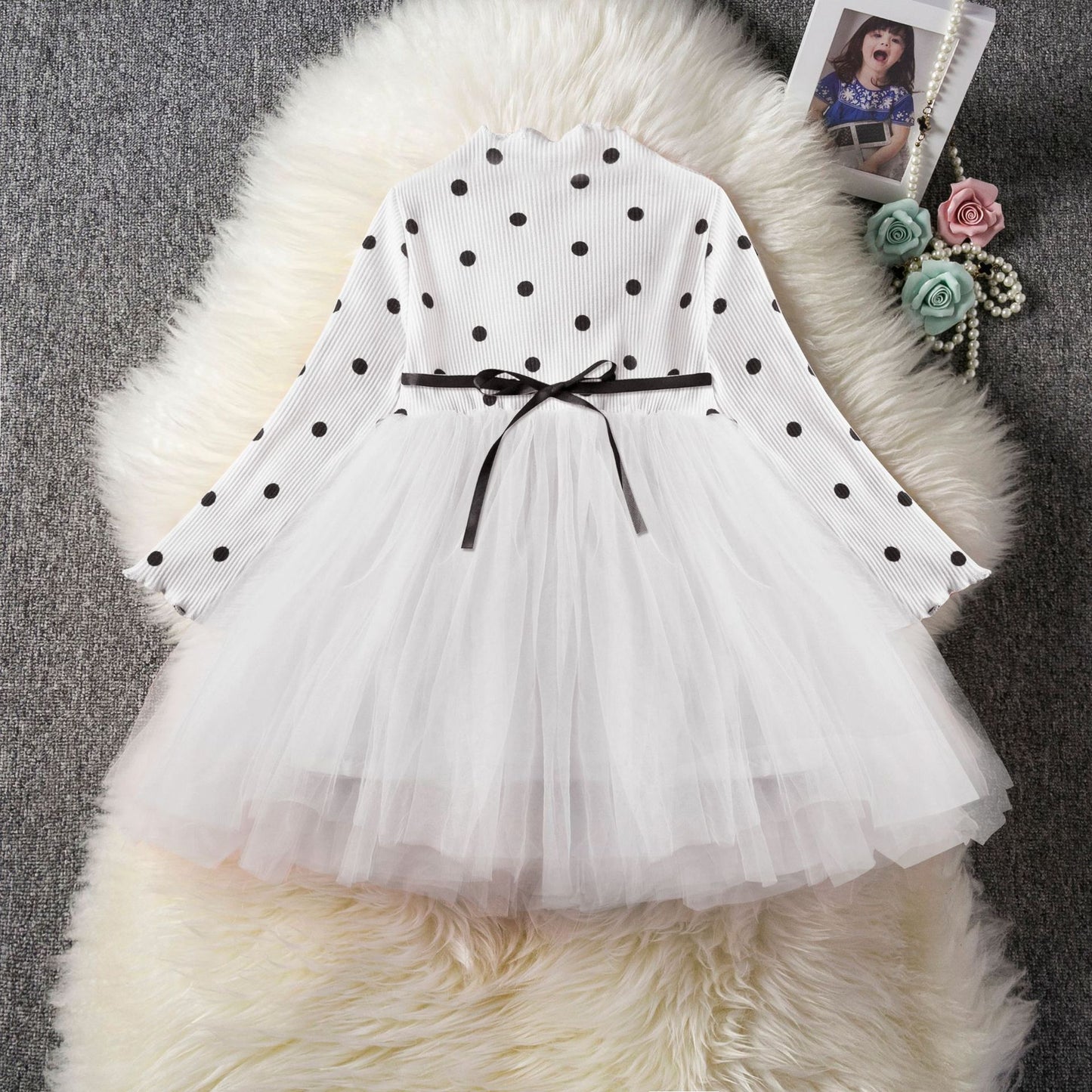 Long Sleeve Tutu Dress