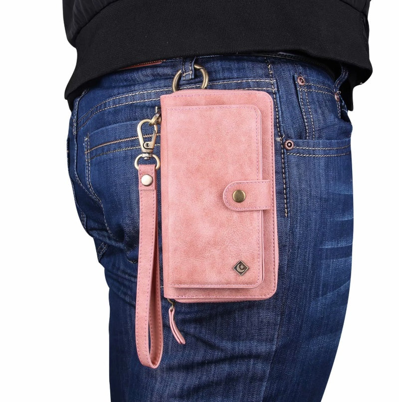 Mobile phone zipper wallet