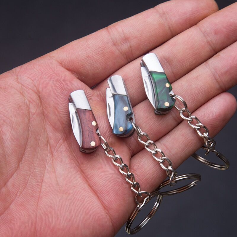 Mini Pocket Knife Keychain