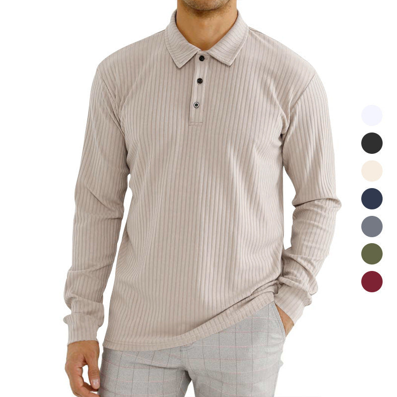 Men's Spring And Autumn Long Sleeve T-shirt