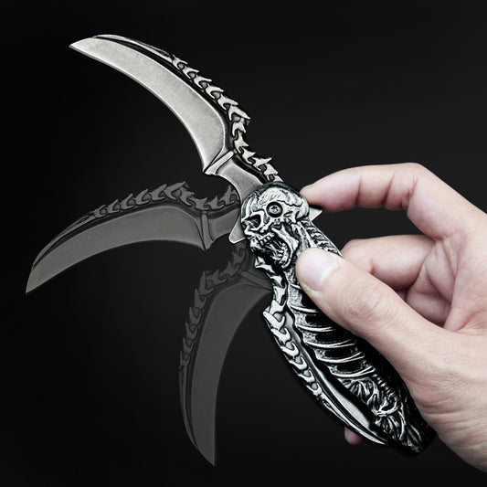 Skull Pocket Knife