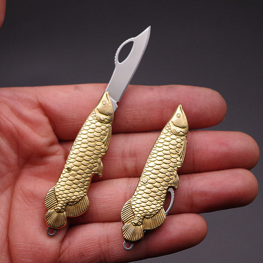 Mini Folding Fish Pocket Knife