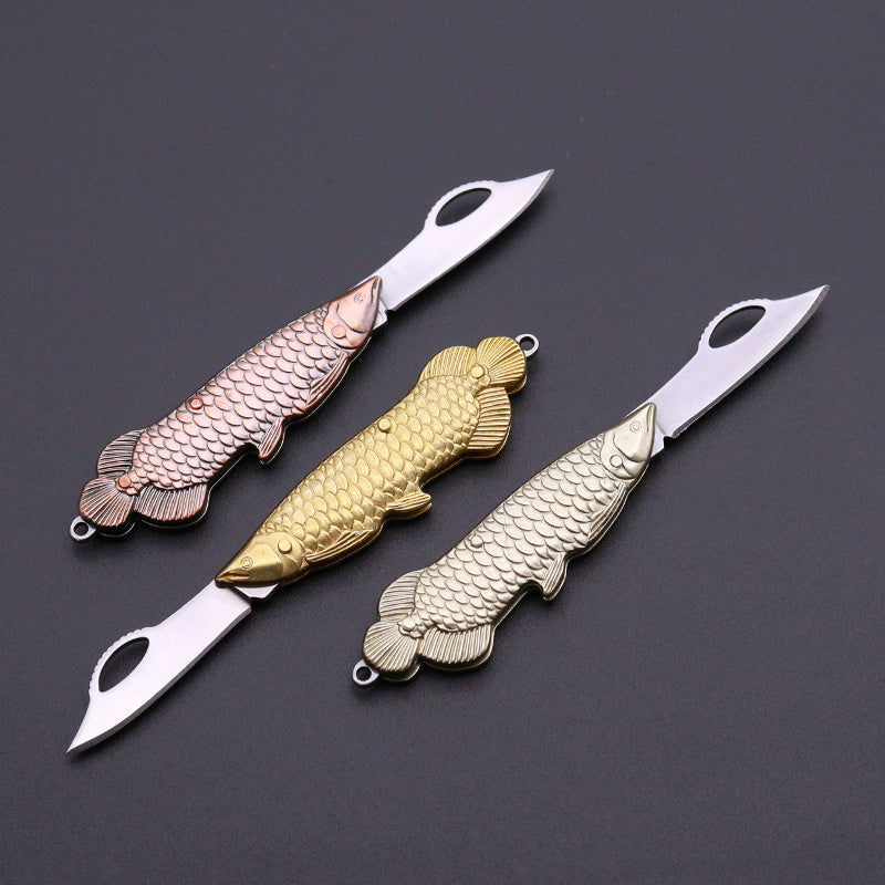 Mini Folding Fish Pocket Knife