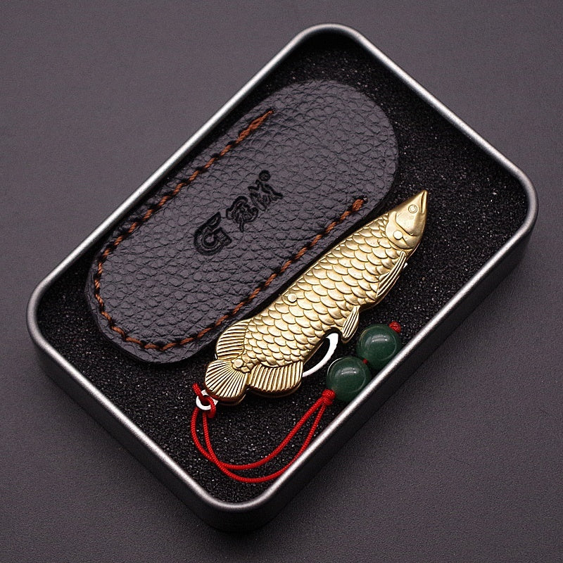 Mini Folding Fish Pocket Knife