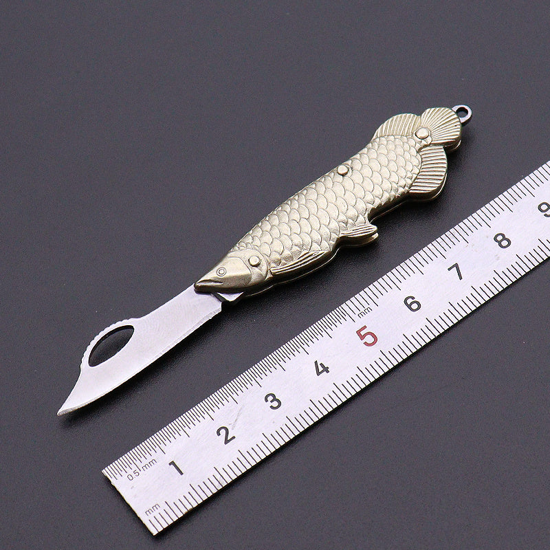 Mini Folding Fish Pocket Knife