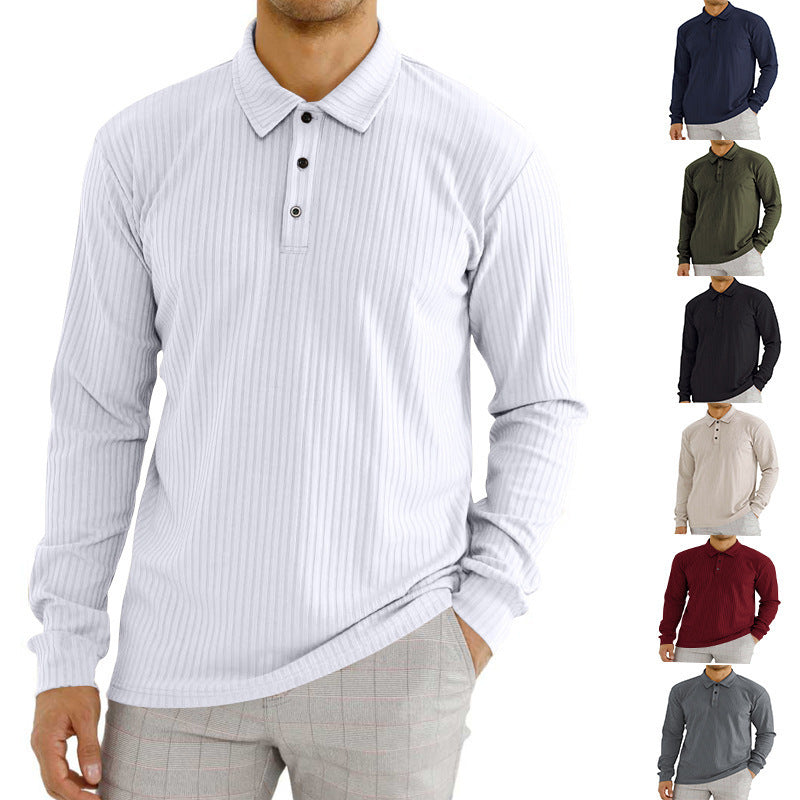 Men's Spring And Autumn Long Sleeve T-shirt