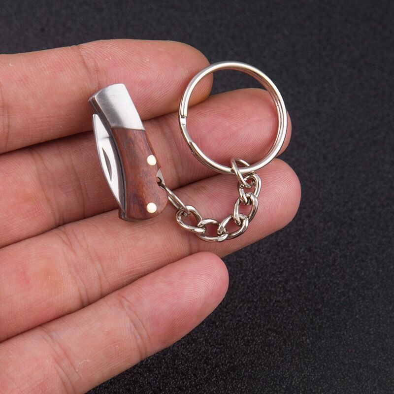 Mini Pocket Knife Keychain