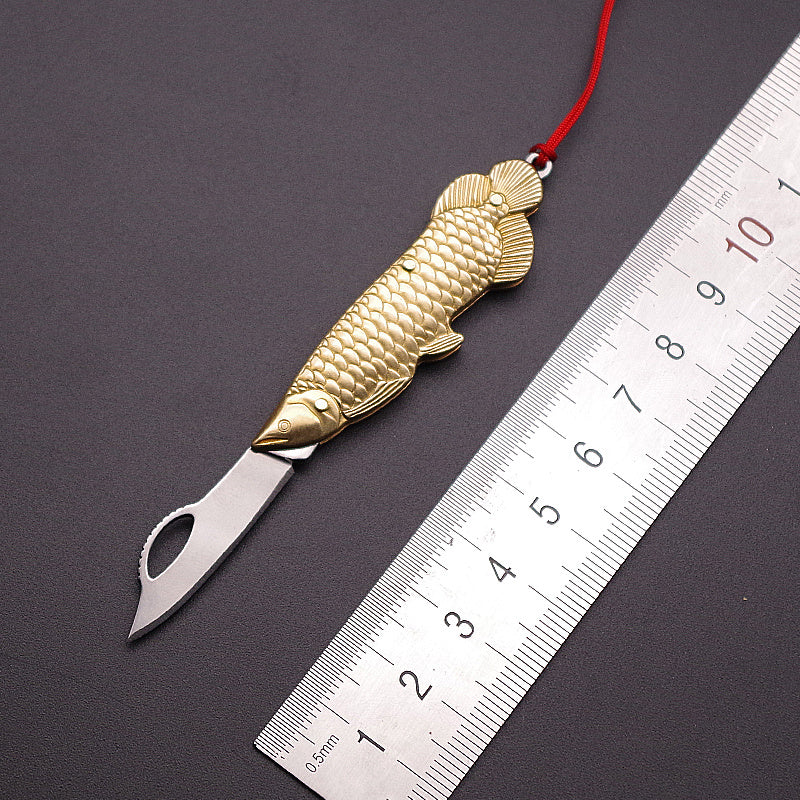 Mini Folding Fish Pocket Knife