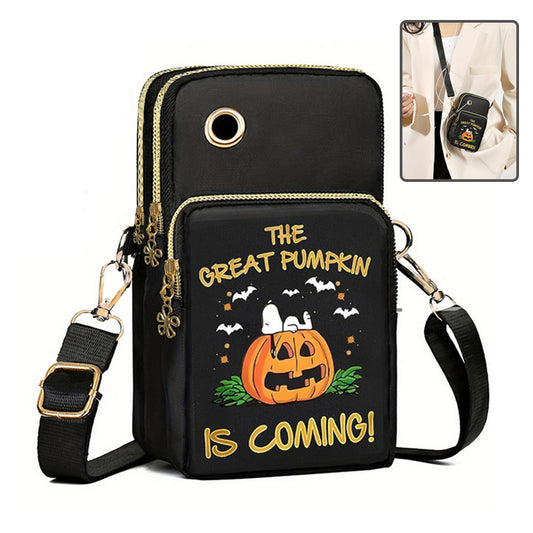 Halloween Pumpkin Pattern Phone Bag/Wallet